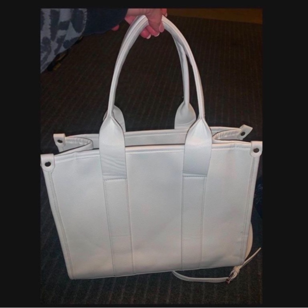 PURSE THE TOTE BAG WITH CROSSBODY STRAP